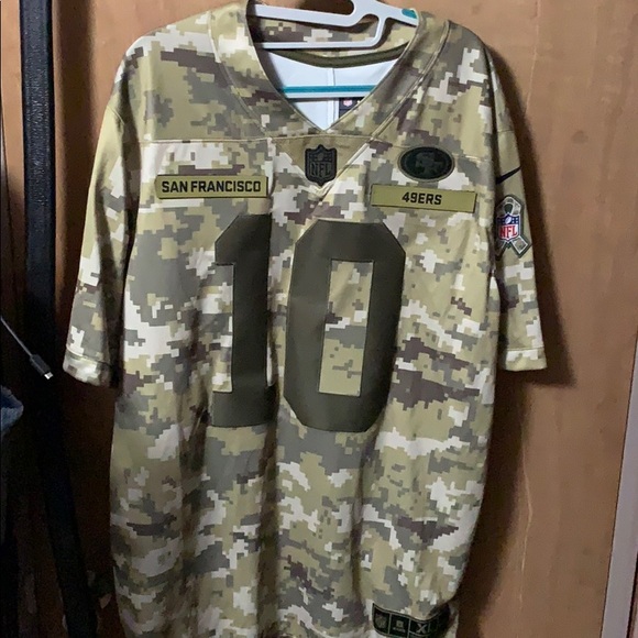 jimmy garoppolo salute to service jersey